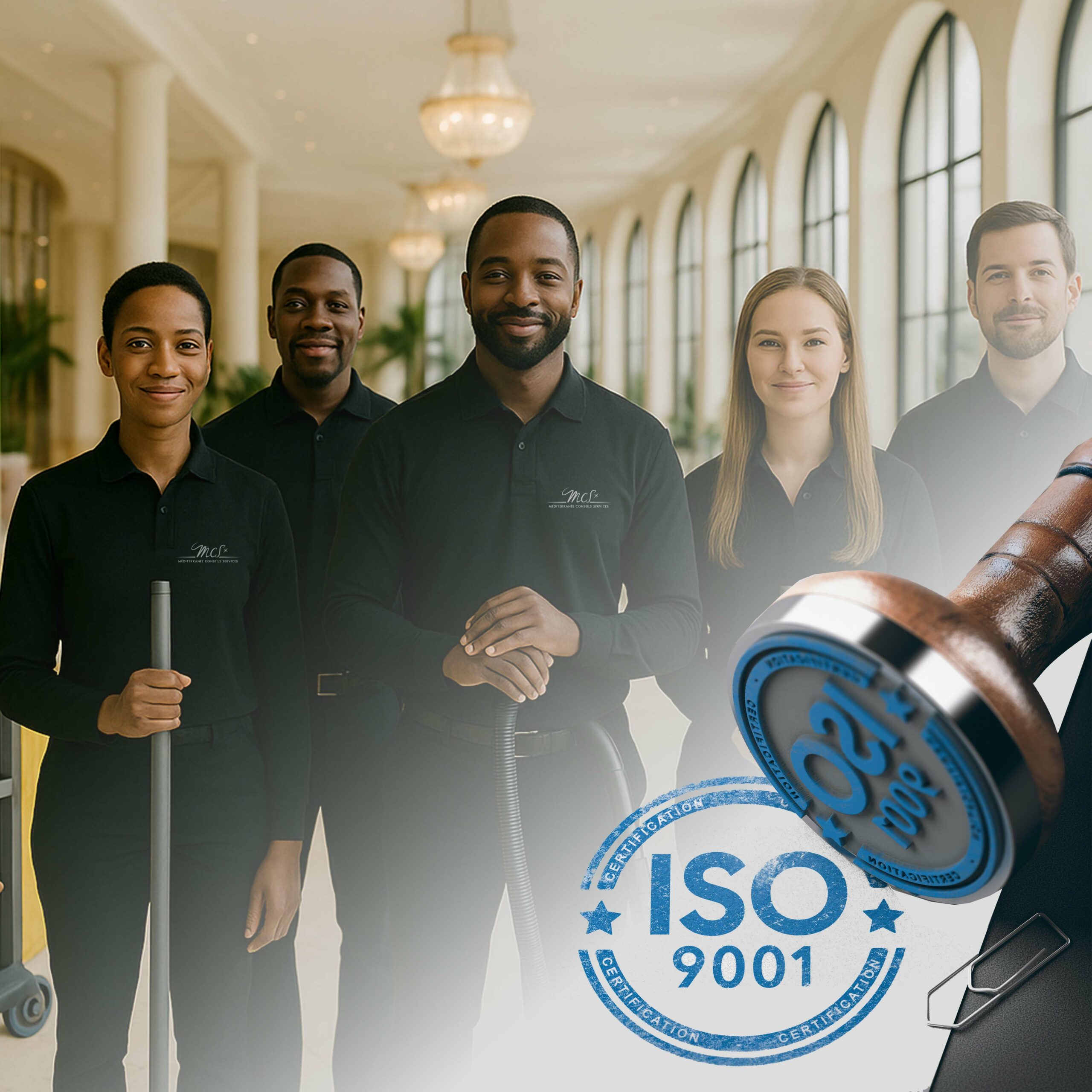 Entreprise de nettoyage certifiée ISO 9001 Cannes Nice